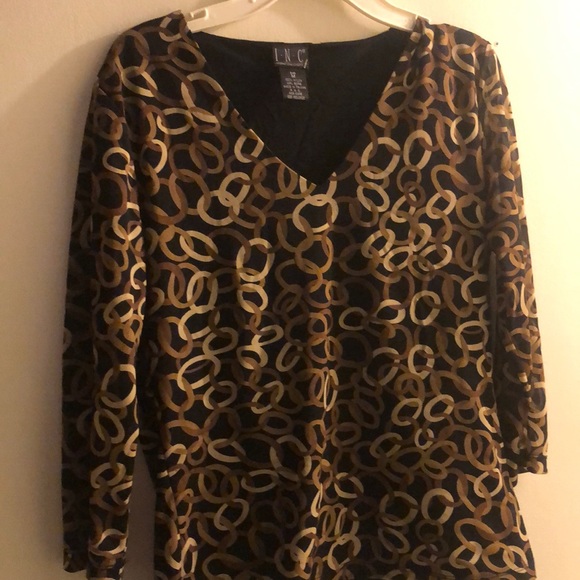 INC blouse for fall 🍁❤️ Size medium - Picture 1 of 3